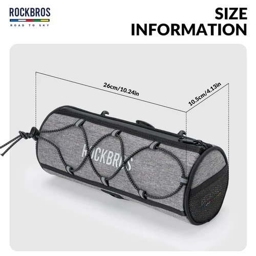 ROAD TO SKY Handlebar Bag with Knob Locking Design-1.5L - Image 19