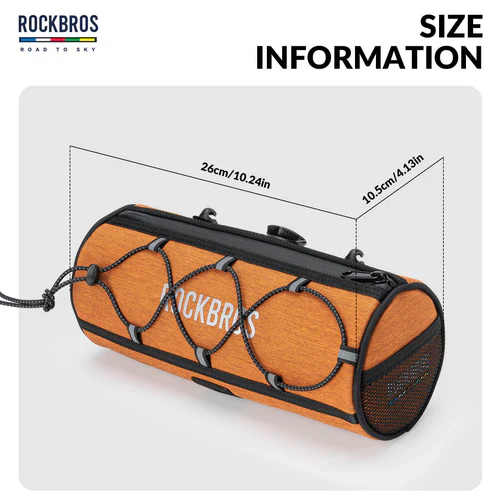 ROAD TO SKY Handlebar Bag with Knob Locking Design-1.5L - Image 27
