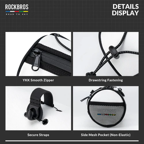 ROAD TO SKY Handlebar Bag with Knob Locking Design-1.5L - Image 37