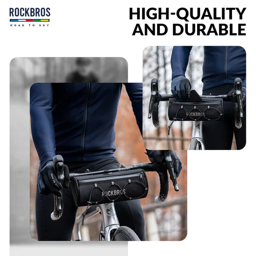 ROAD TO SKY Handlebar Bag with Knob Locking Design-1.5L - Image 8