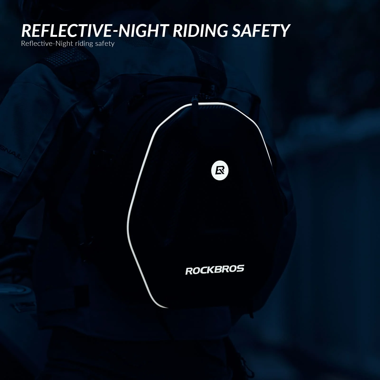 Hard Shell Motorcycle Rear Seat Bag - Image 8
