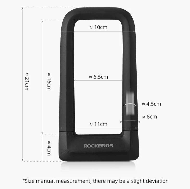 Heavy-Duty Anti-Cut Bike U-Lock - Image 11