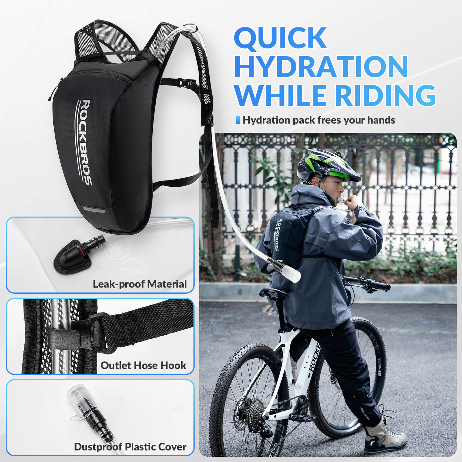 Hydration Backpack - 2L - Image 3
