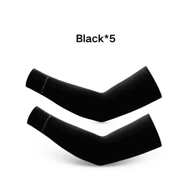 Ice Silk Cooling Arm Sleeves with UV Protection - Image 5