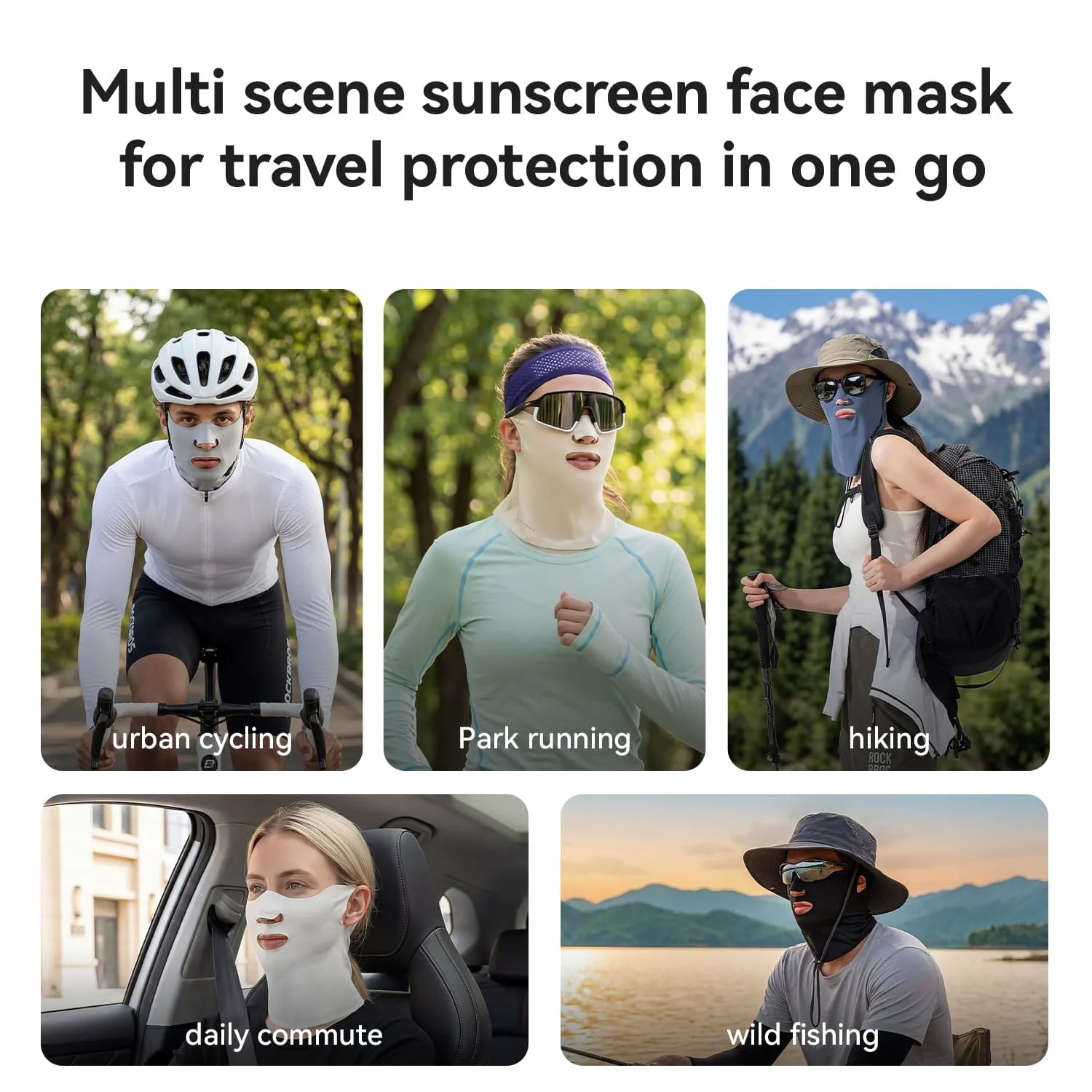 Ice Silk Sun Protection Face Mask with Vent - Image 6