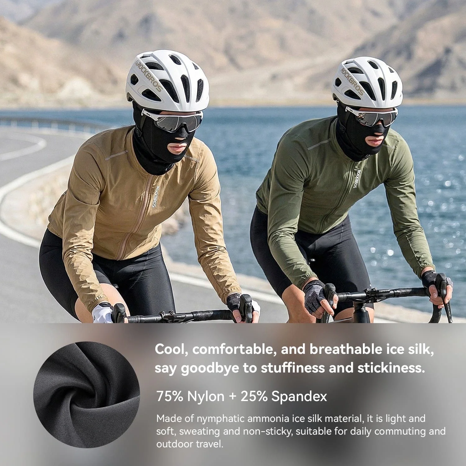 Ice Silk Seamless Balaclava - Image 5