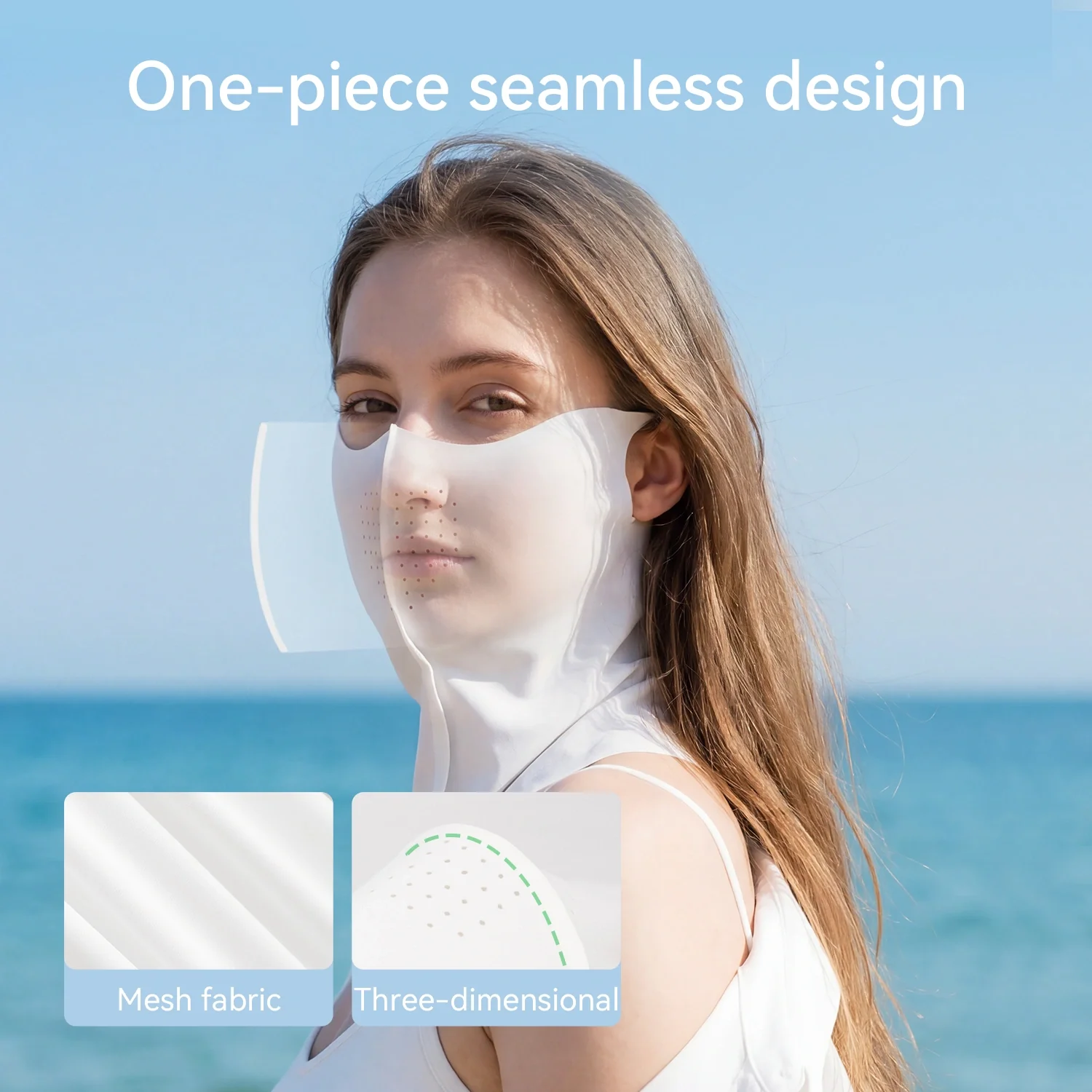 Ice Silk Sun Protection Face Mask - Image 4