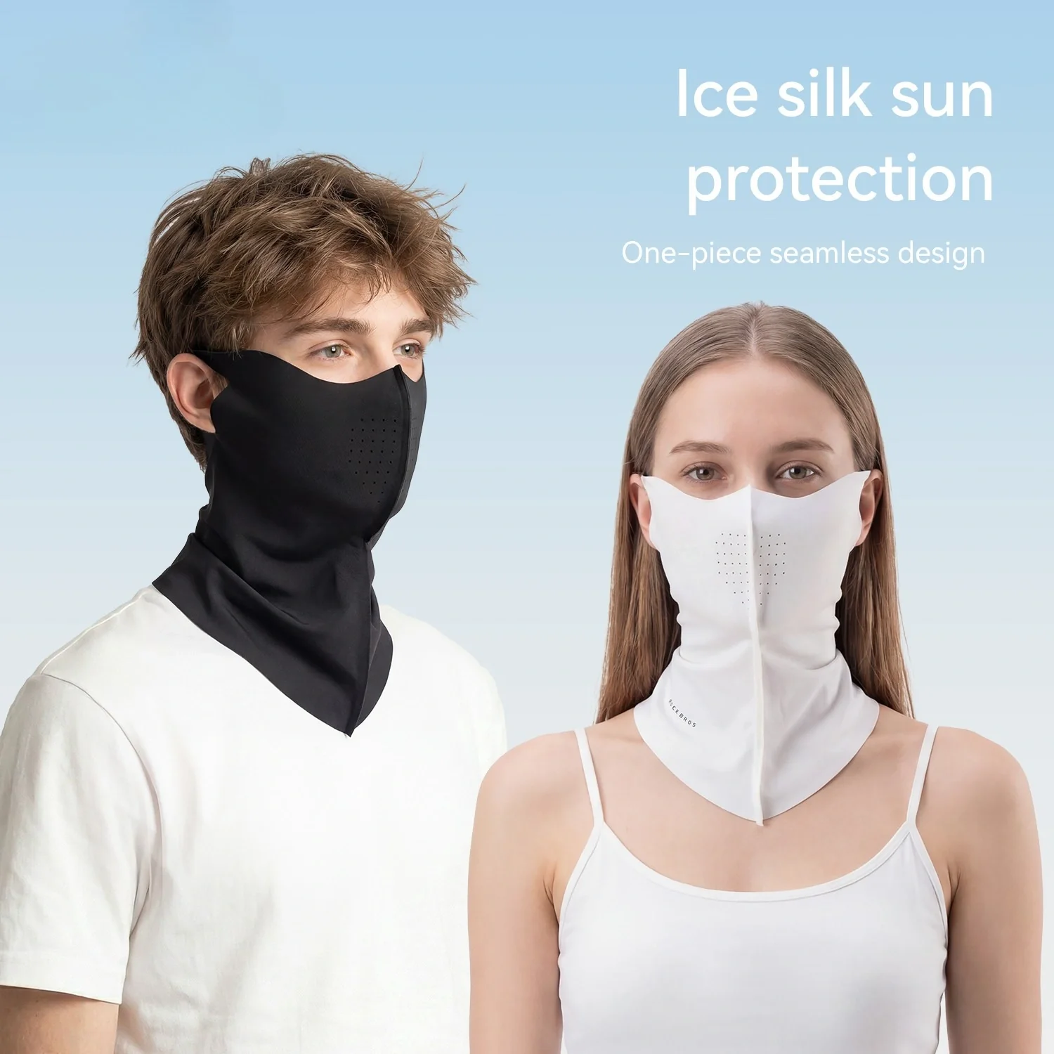 Ice Silk Sun Protection Face Mask - Image 7