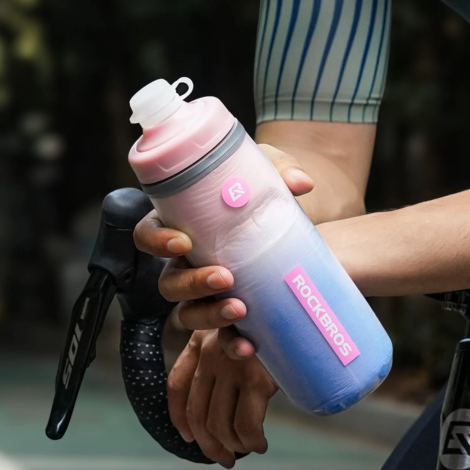 Insulated Squeeze Cycling Water Bottle-620ml - Image 19