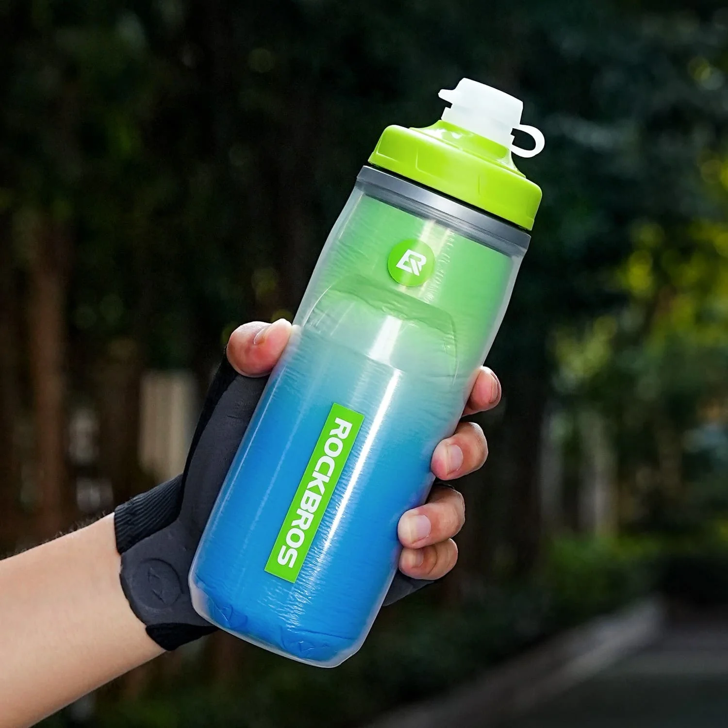 Insulated Squeeze Cycling Water Bottle-620ml - Image 20