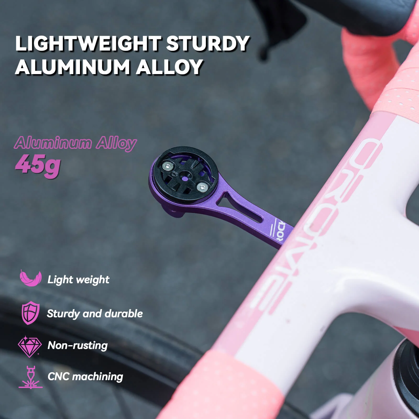 Integrated Handlebar Bike Computer Mount - Image 5