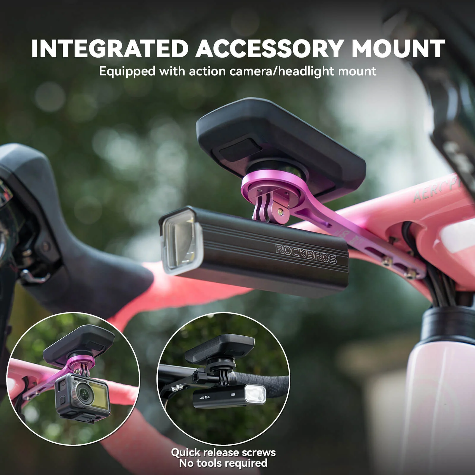 Integrated Handlebar Bike Computer Mount - Image 7