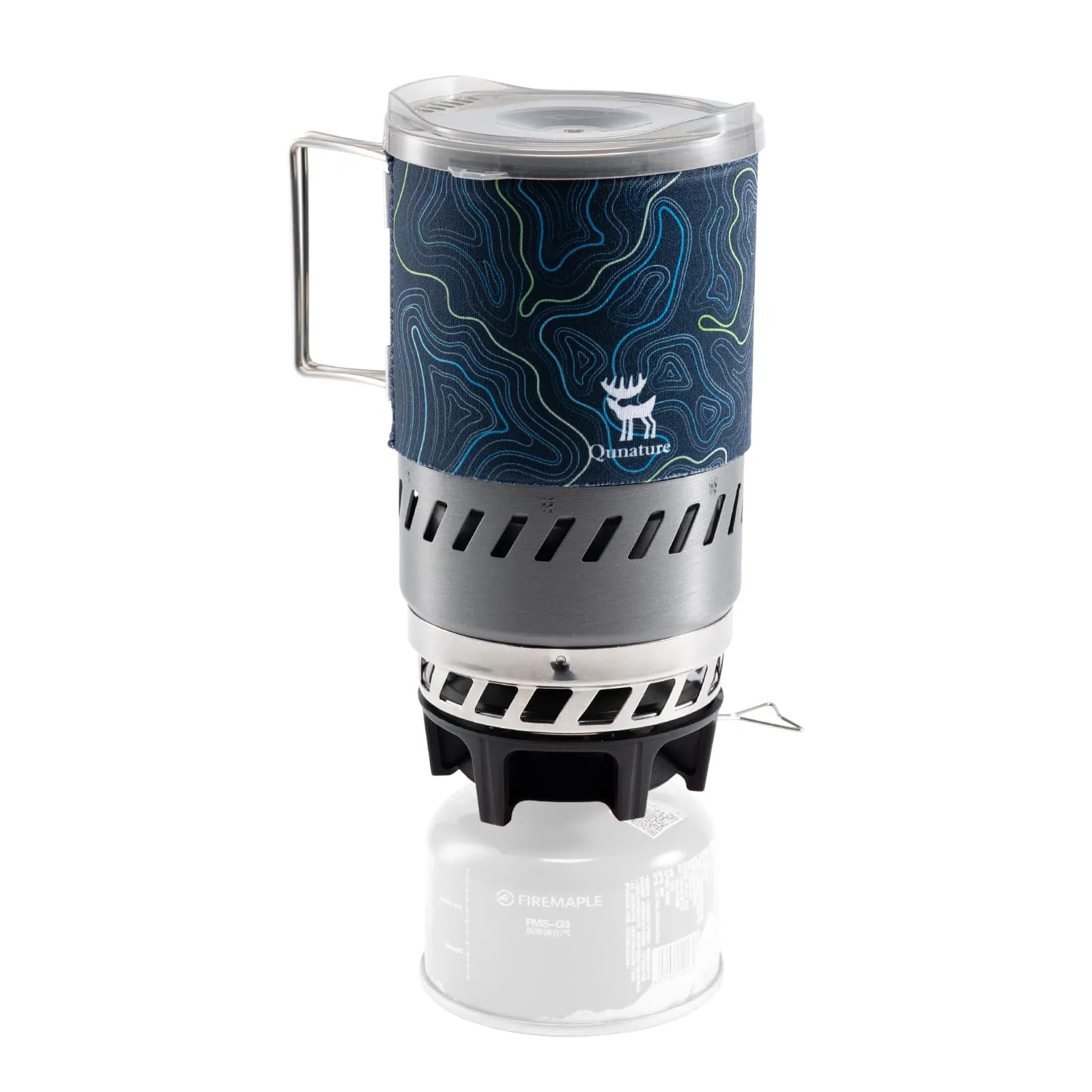 Integrated Heat Exchange Camping Stove System-0.6L - Image 2