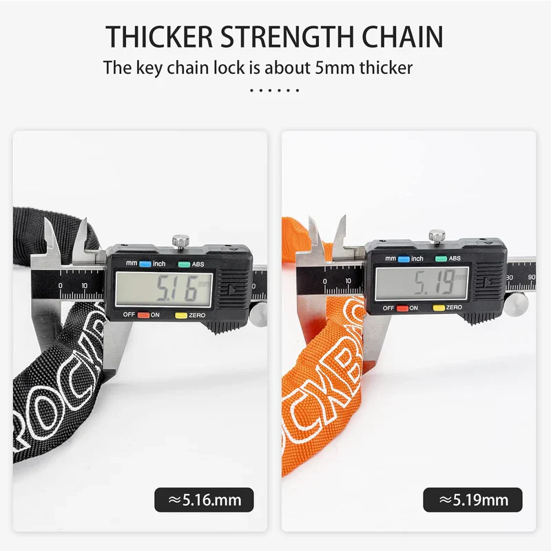 Keyed Bike Chain Lock - Image 6