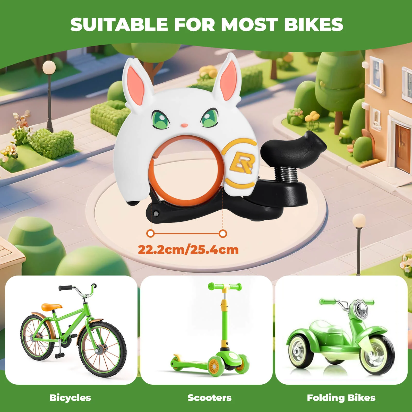Kids Cartoon Bicycle Bell - Image 10