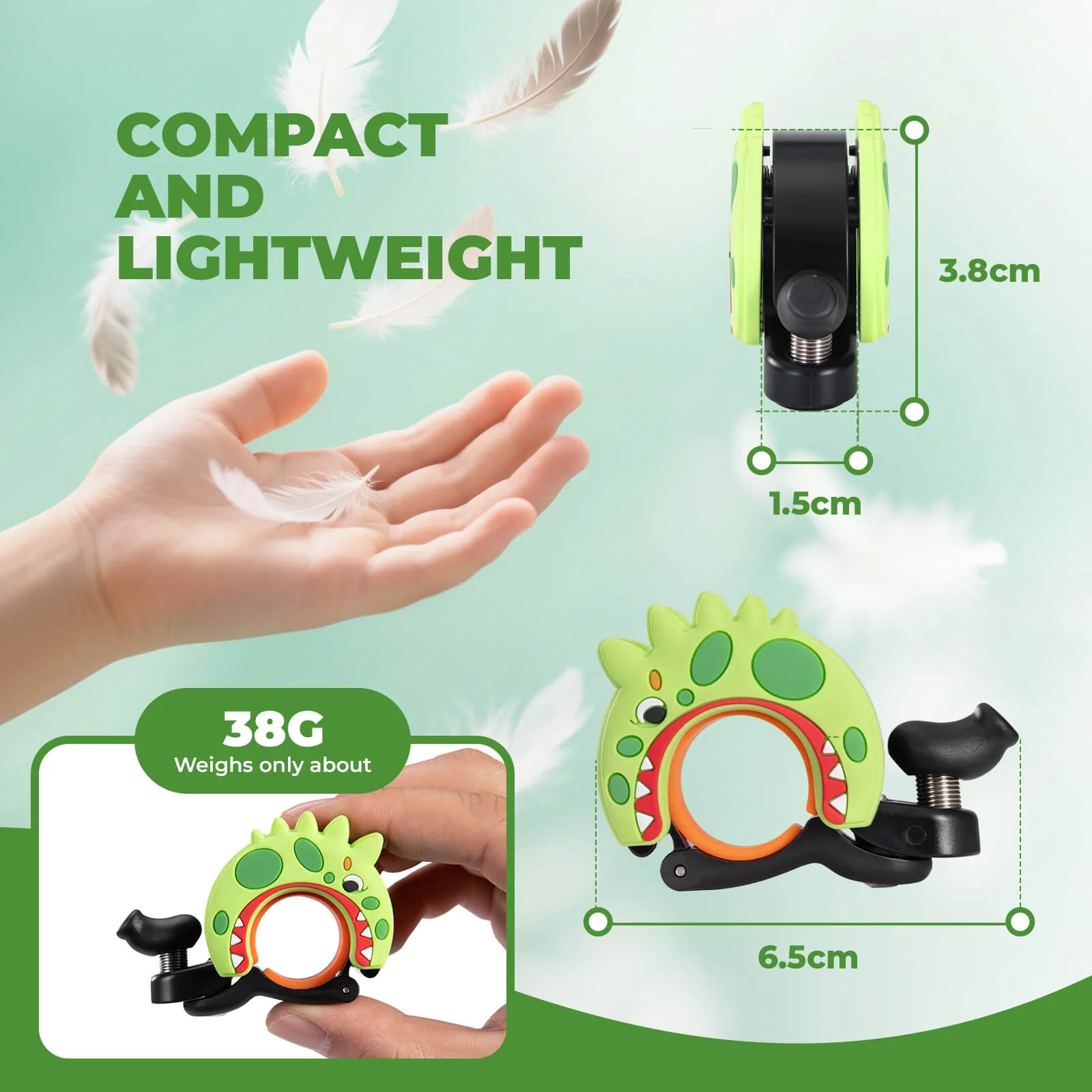 Kids Cartoon Bicycle Bell - Image 13