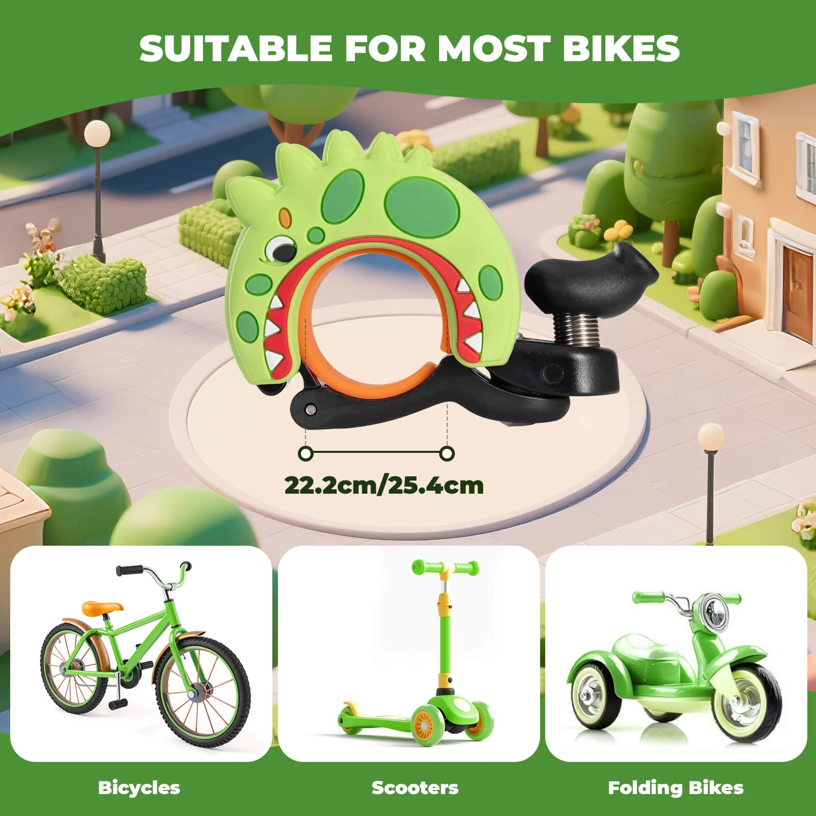 Kids Cartoon Bicycle Bell - Image 9