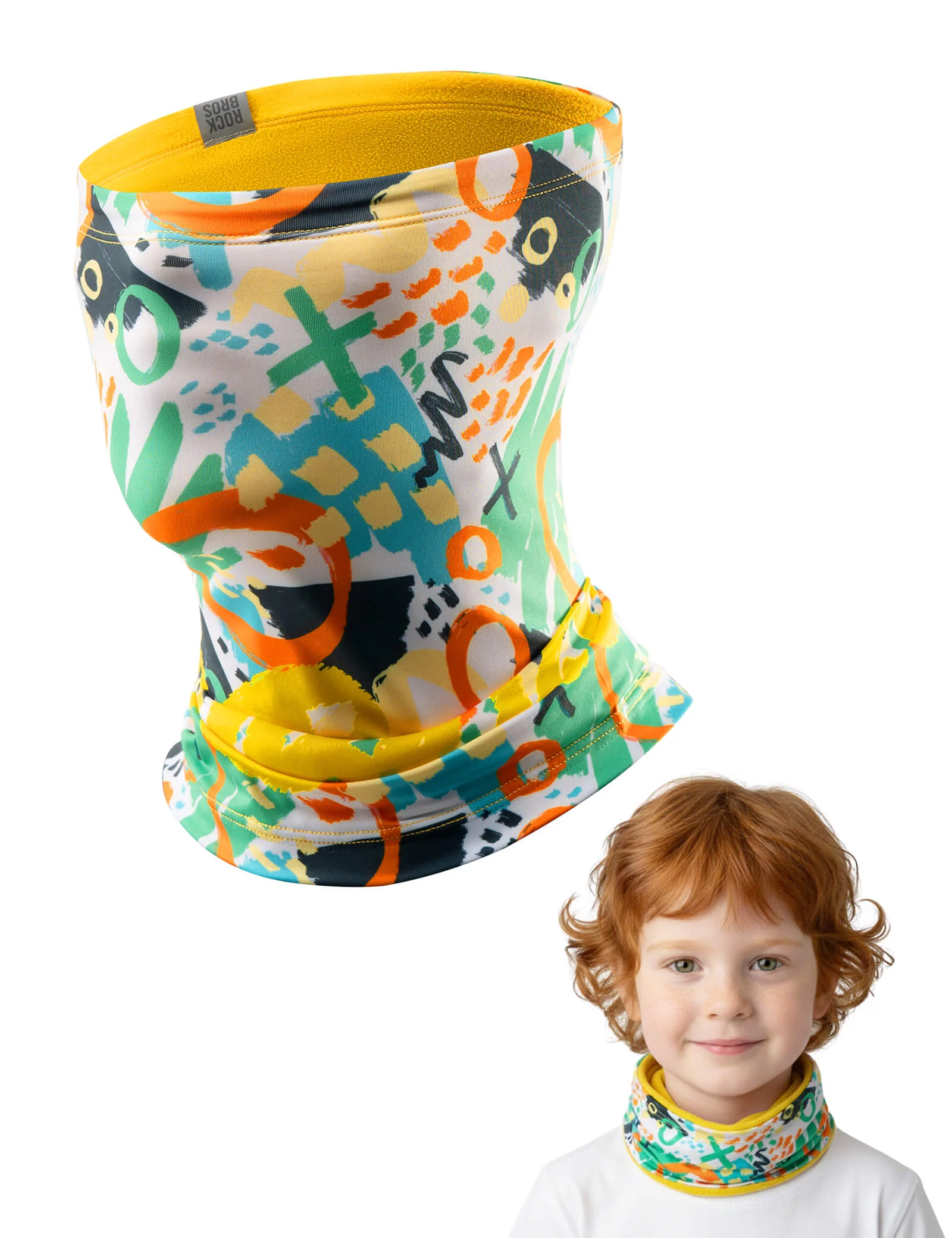 Kids Fleece Warm Face Cover & Neck Gaiter - Image 8