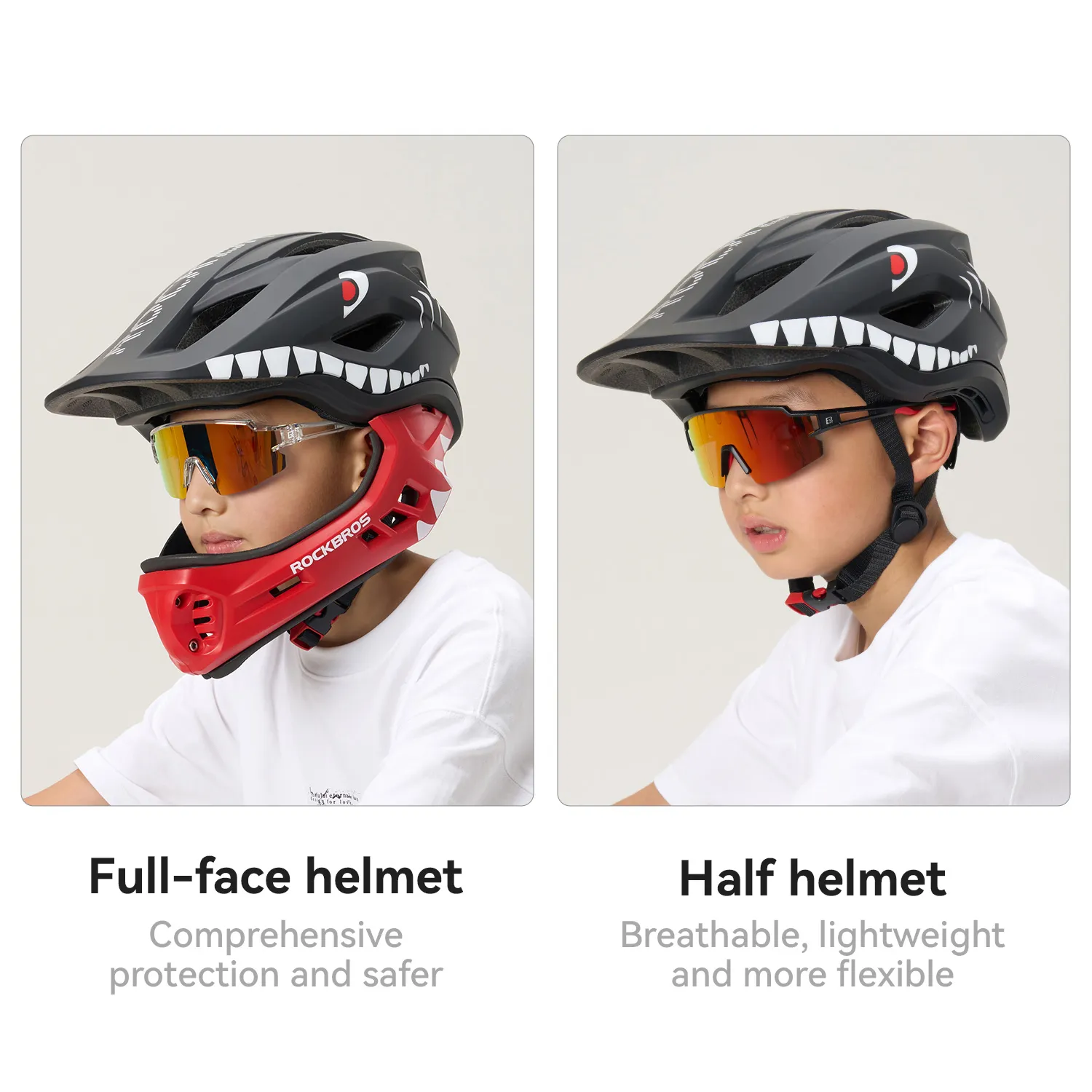 Kids Full-Face Bike Helmet - Image 10