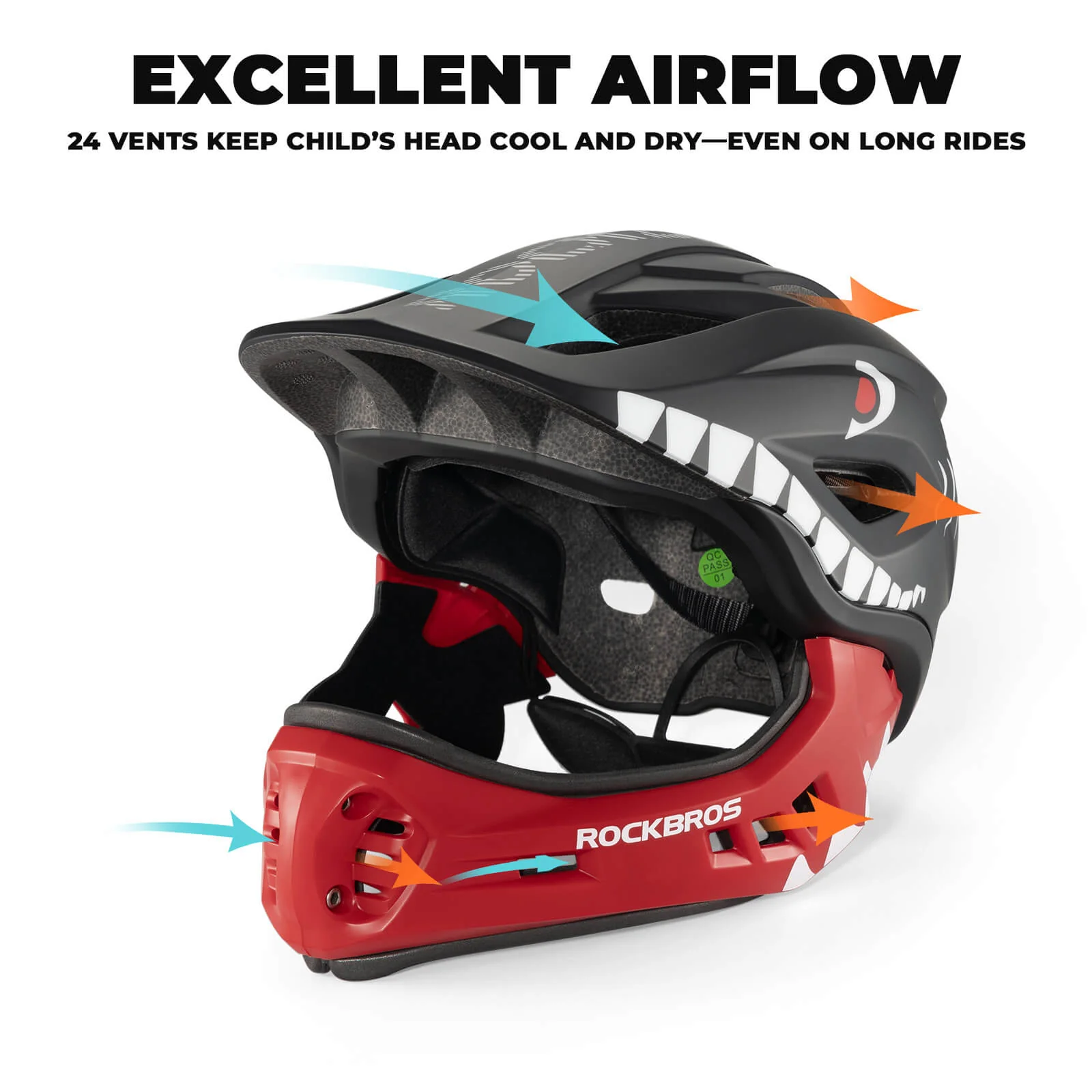 Kids Full-Face Bike Helmet - Image 14