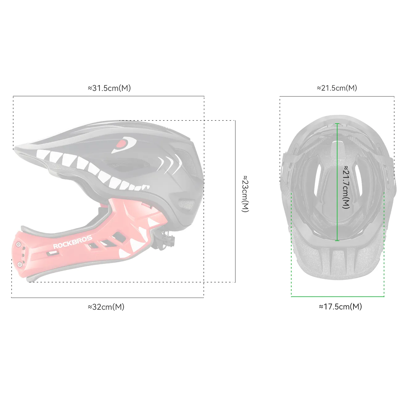Kids Full-Face Bike Helmet - Image 17
