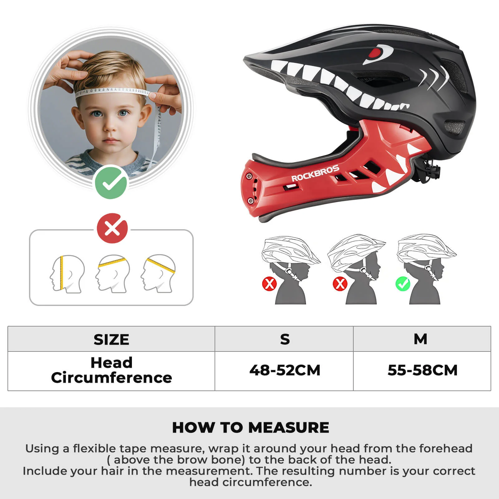 Kids Full-Face Bike Helmet - Image 20