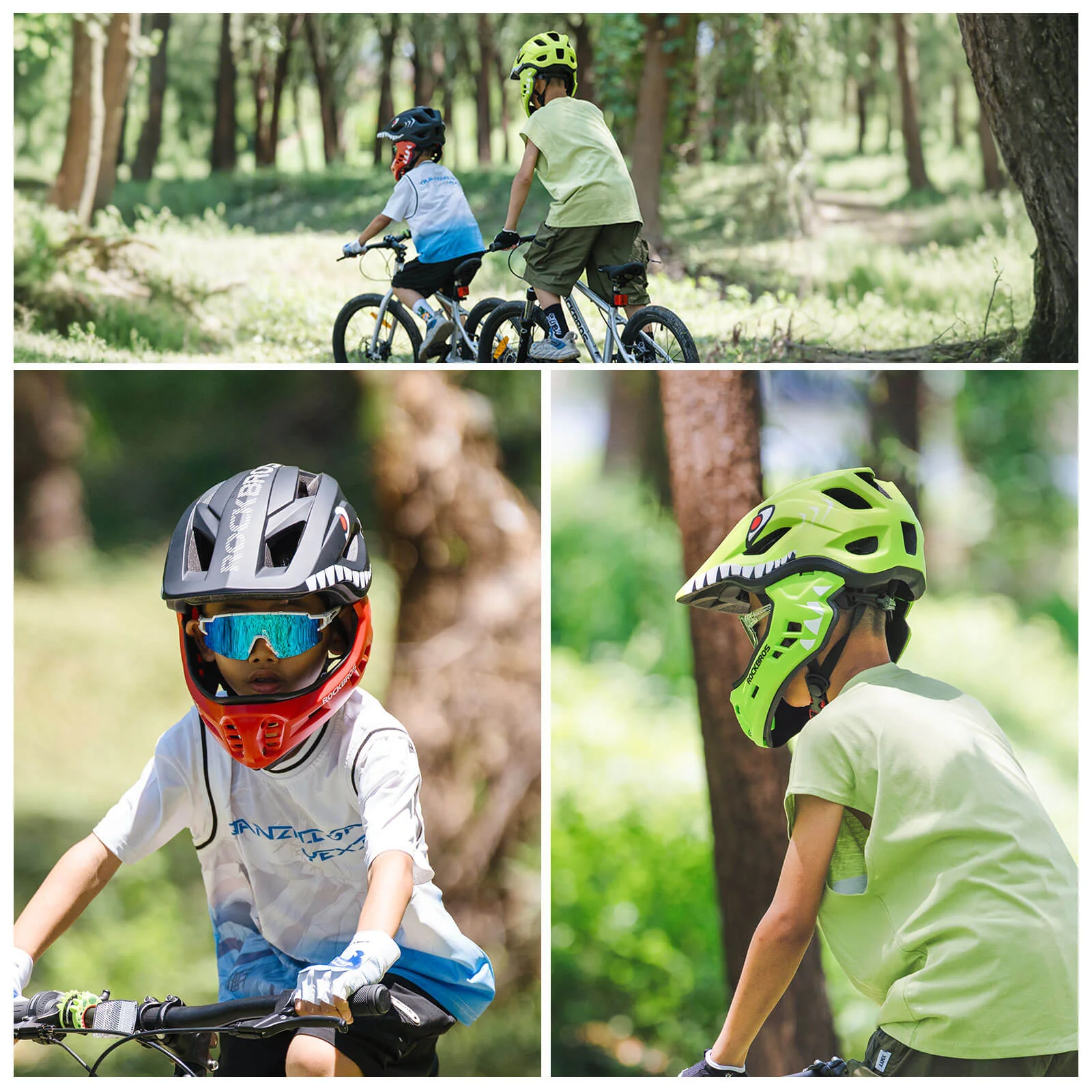 Kids Full-Face Bike Helmet - Image 21