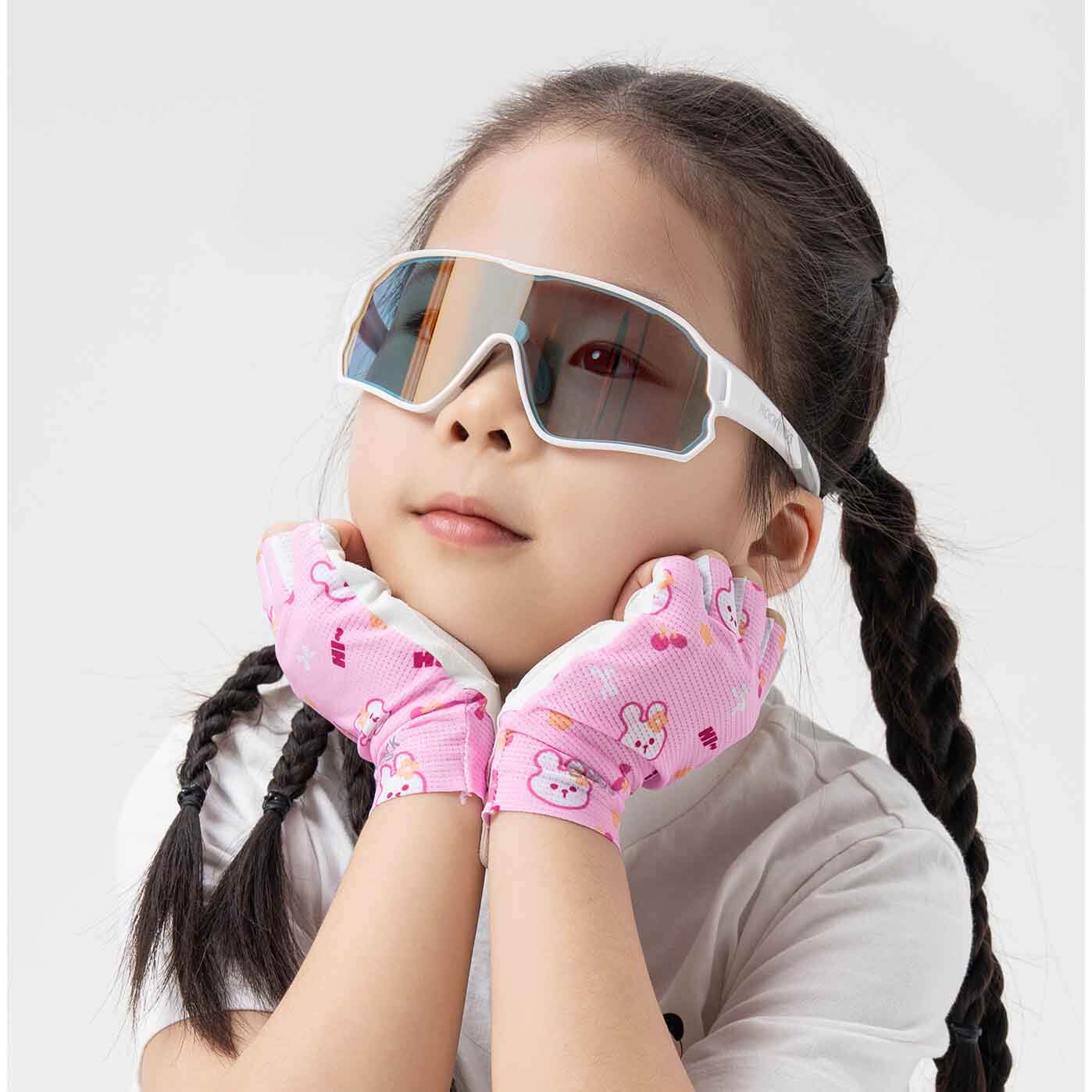 Kids Half Finger Cycling Gloves - Image 12