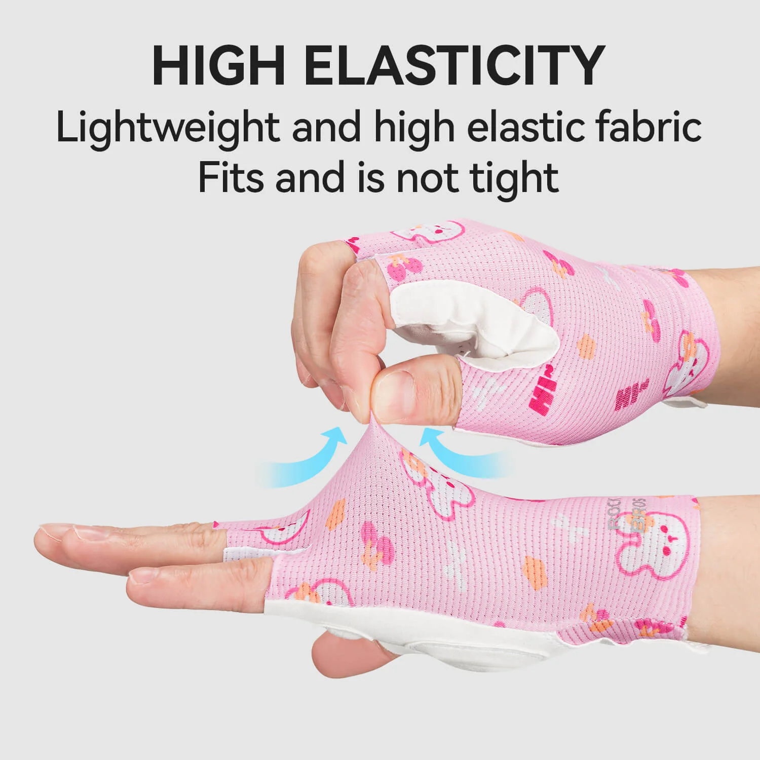 Kids Half Finger Cycling Gloves - Image 6