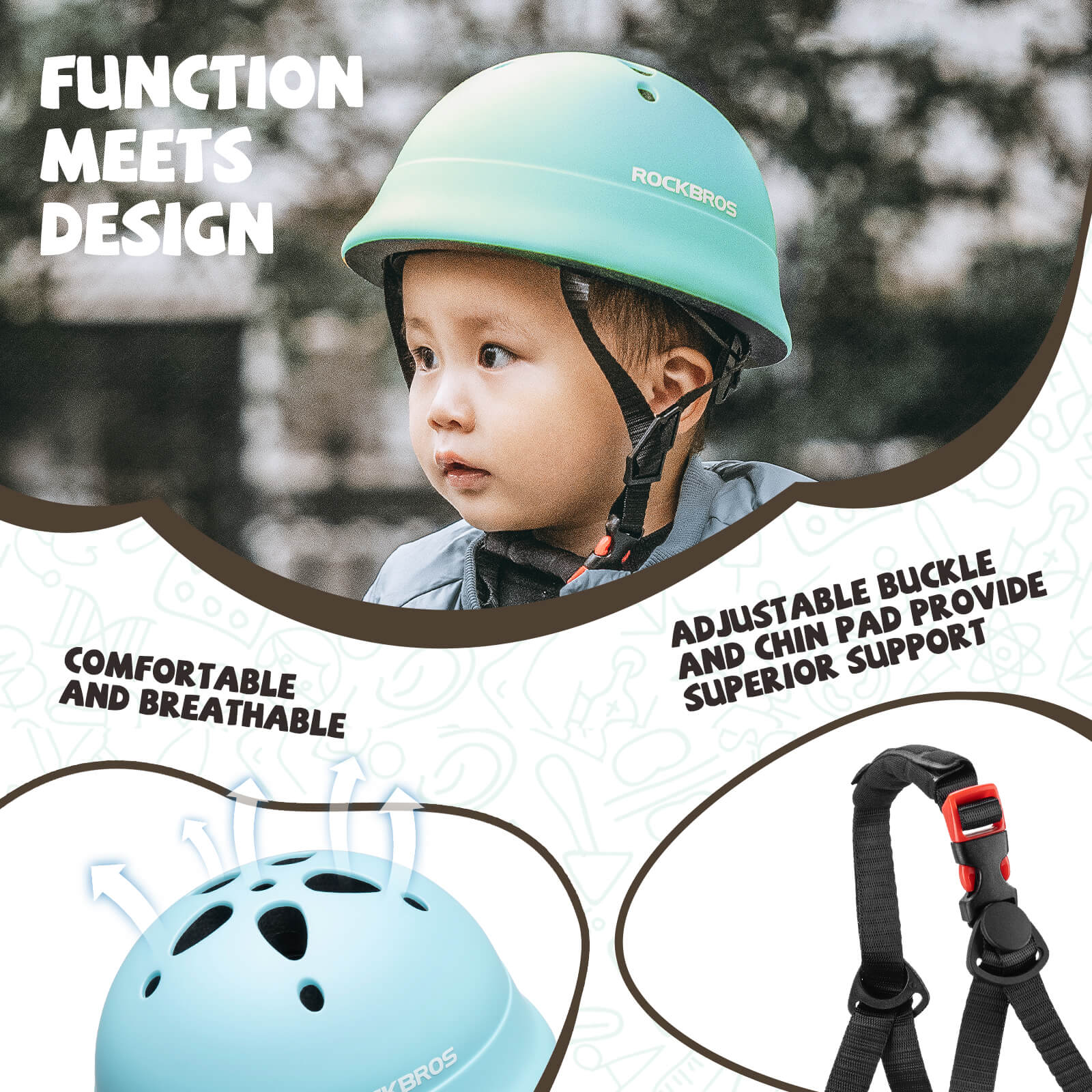 Kids Lightweight Bike Helmet - Image 13