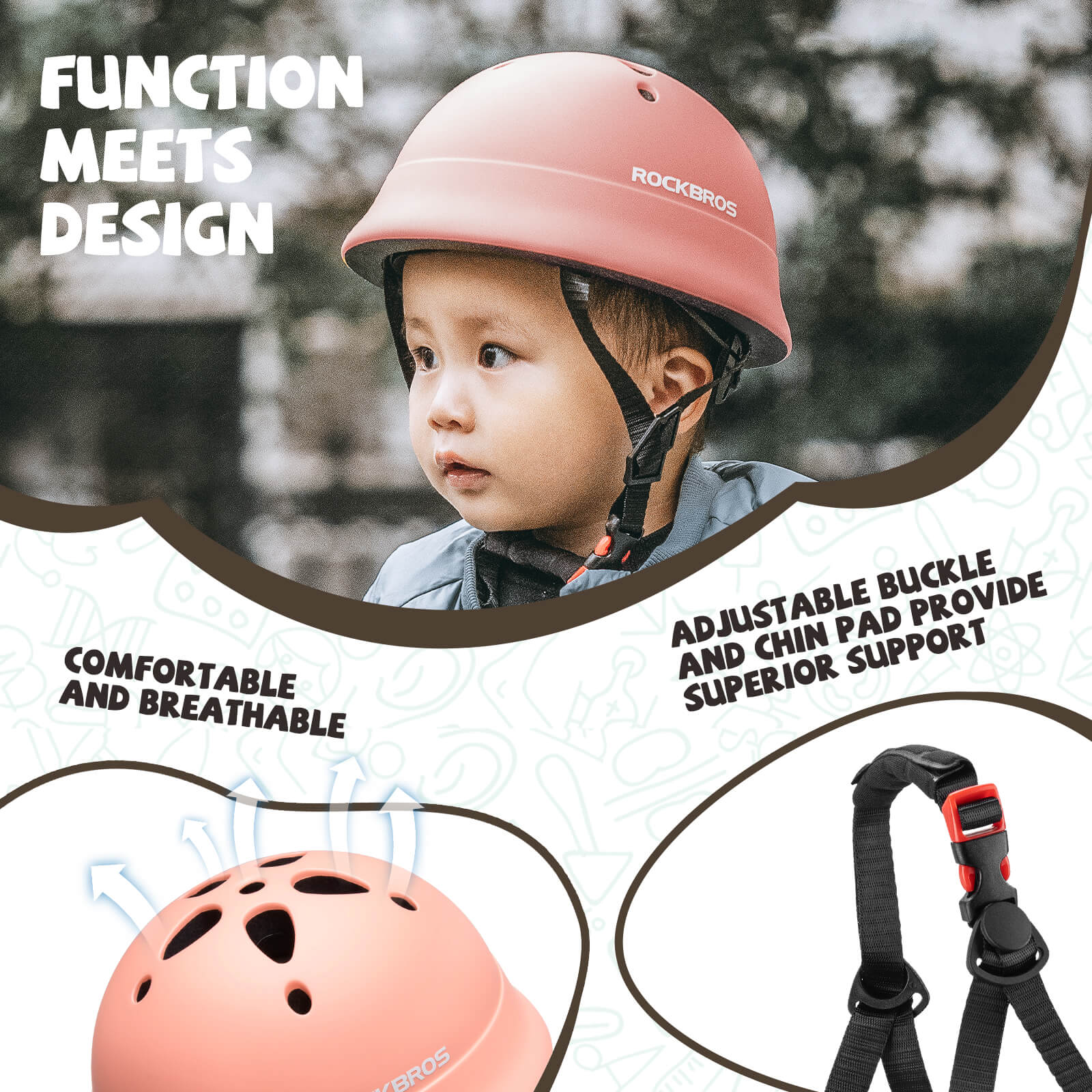Kids Lightweight Bike Helmet - Image 9