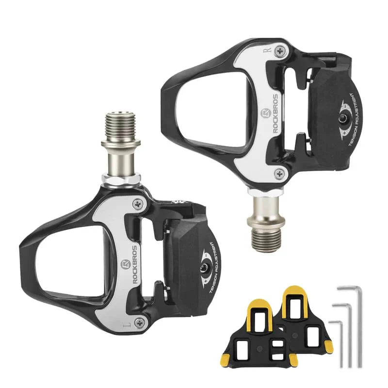 Black Aluminum Road Pedal (SPD-SL Compatible)