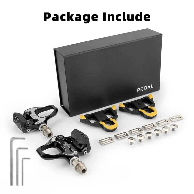 Black Aluminum Road Pedal (SPD-SL Compatible) - Image 3