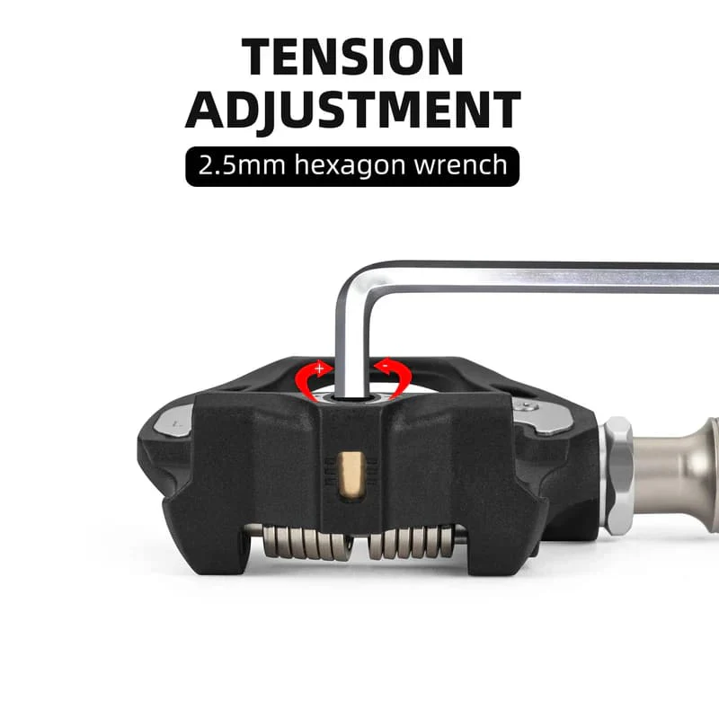 Black Aluminum Road Pedal (SPD-SL Compatible) - Image 4
