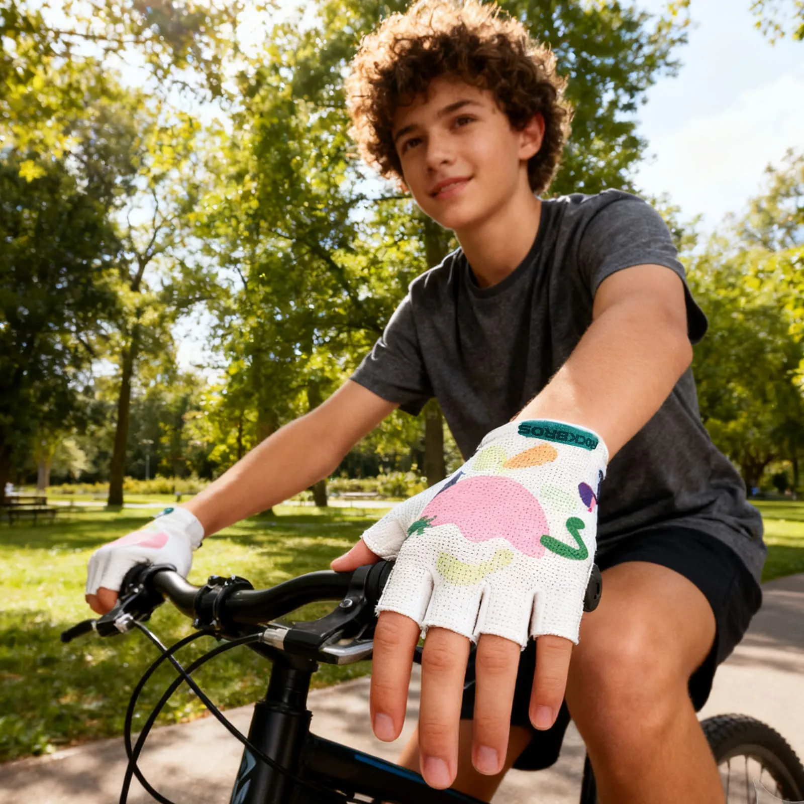 Lightweight Half Finger Cycling Gloves - Image 10