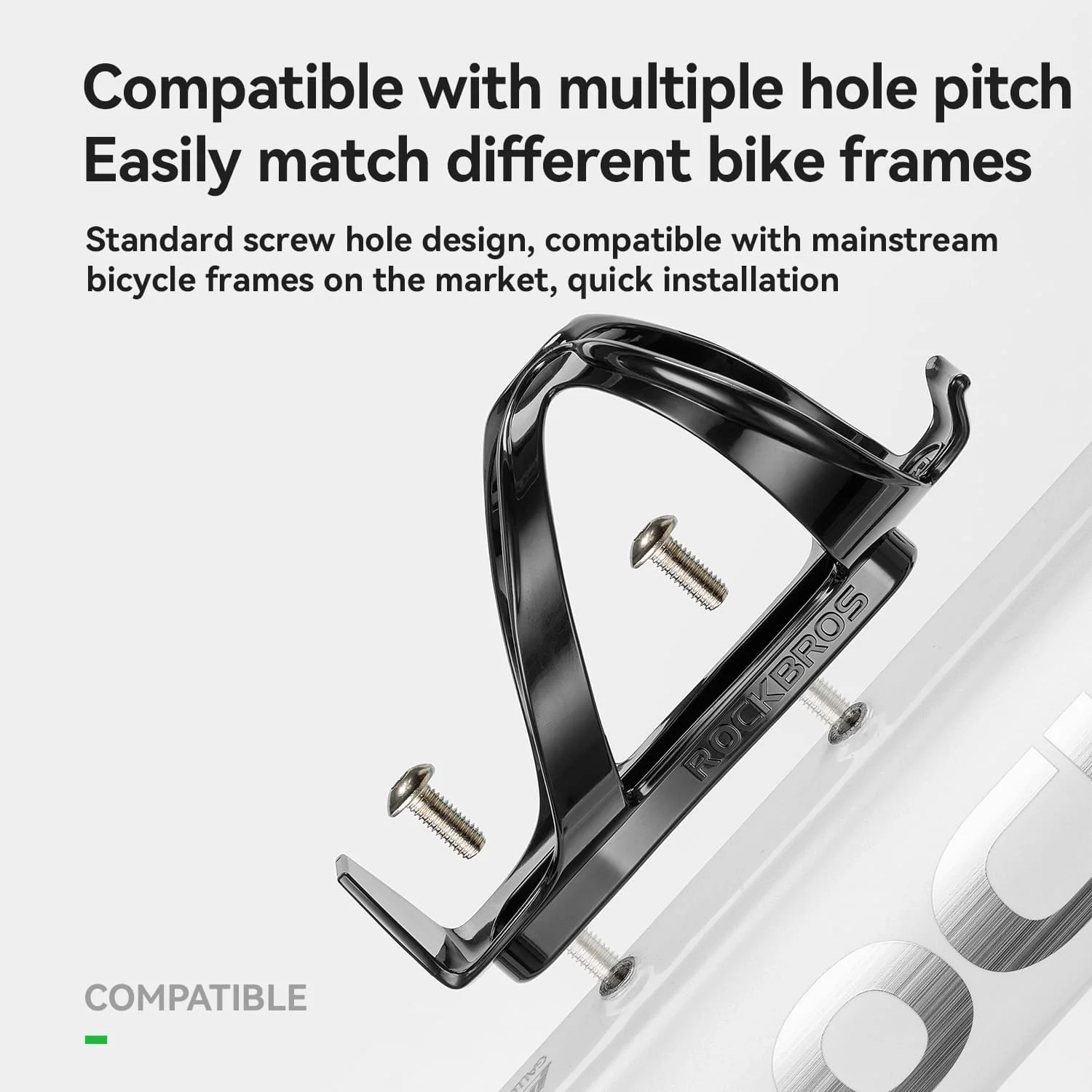 Lightweight High-Strength PC Bicycle Water Bottle Cage - Image 4