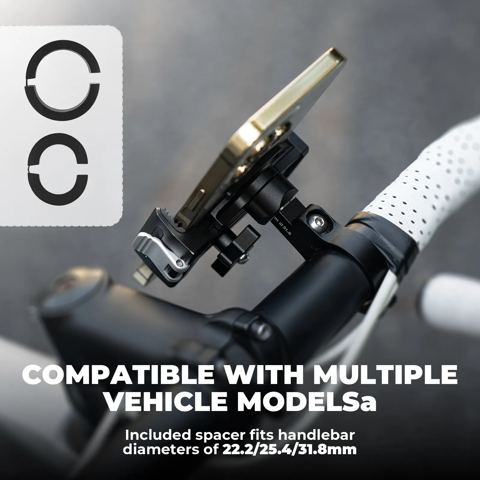 Lightweight Quick-Release Phone Mount - Image 3
