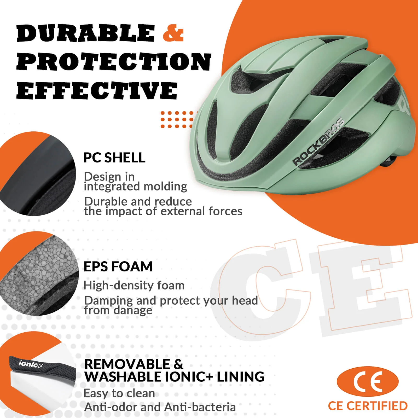 LK-12 Flowing Light Cycling Bike Helmet - Image 15