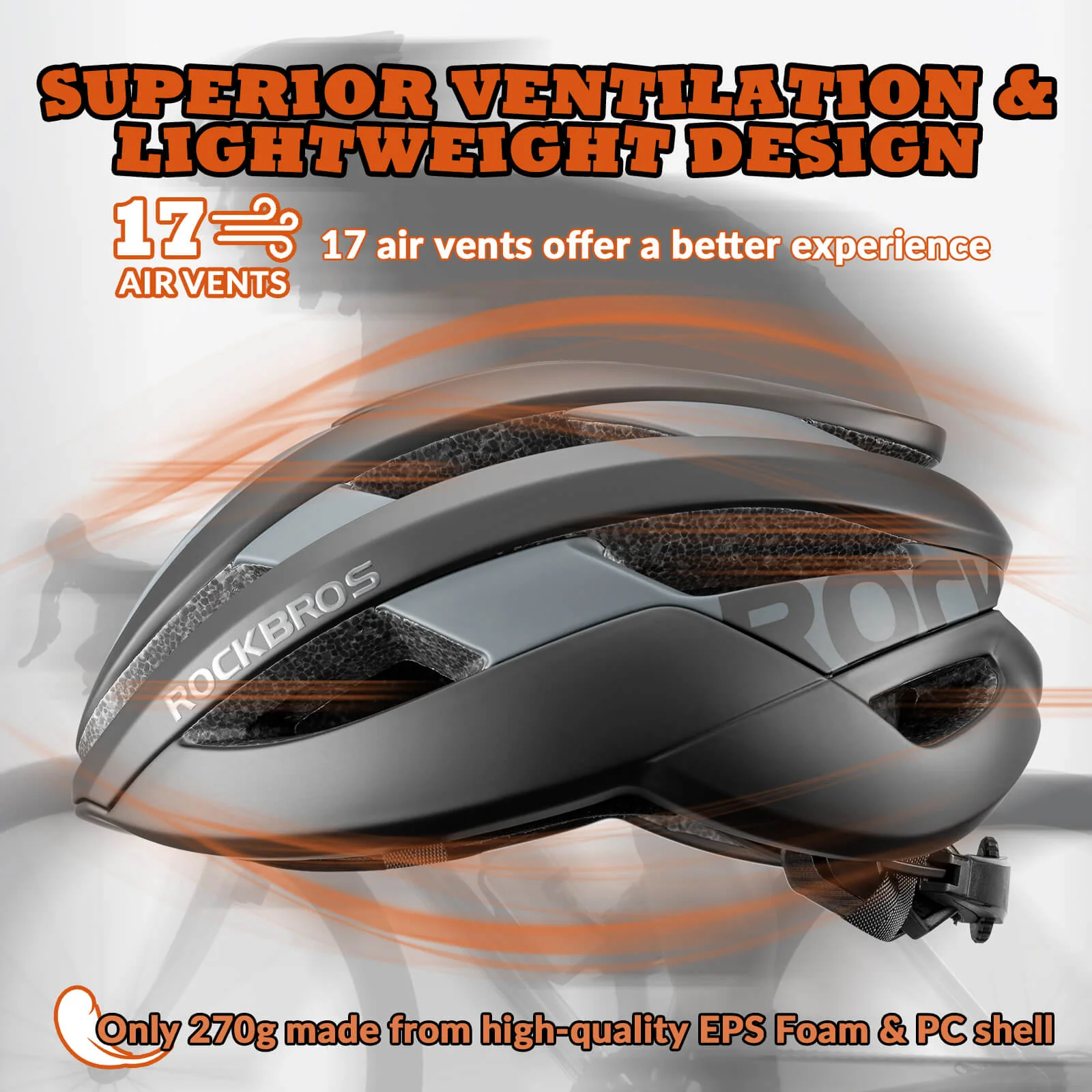 LK-12 Flowing Light Cycling Bike Helmet - Image 5