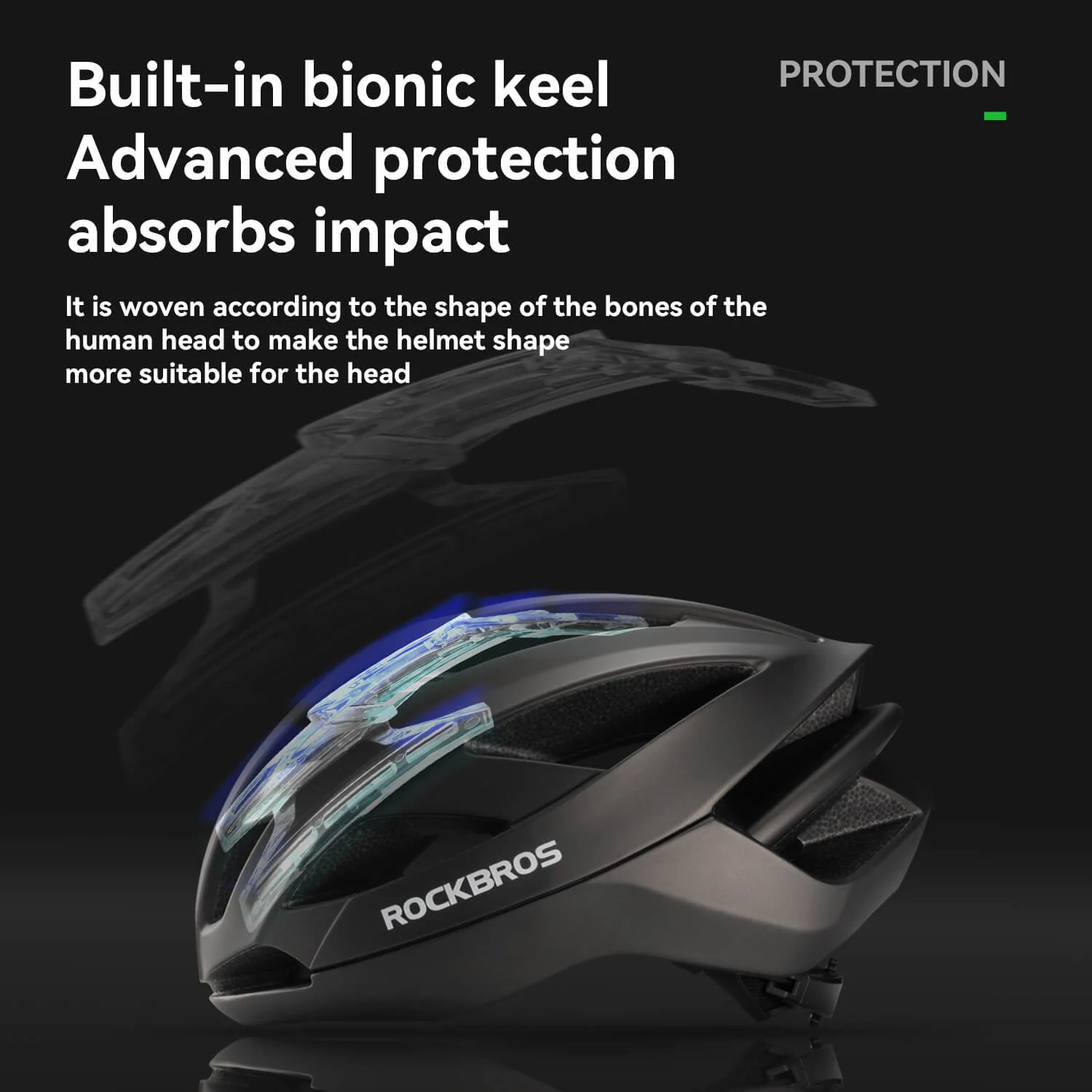LK-69 Bike Helmet with Bionic Support - Image 9