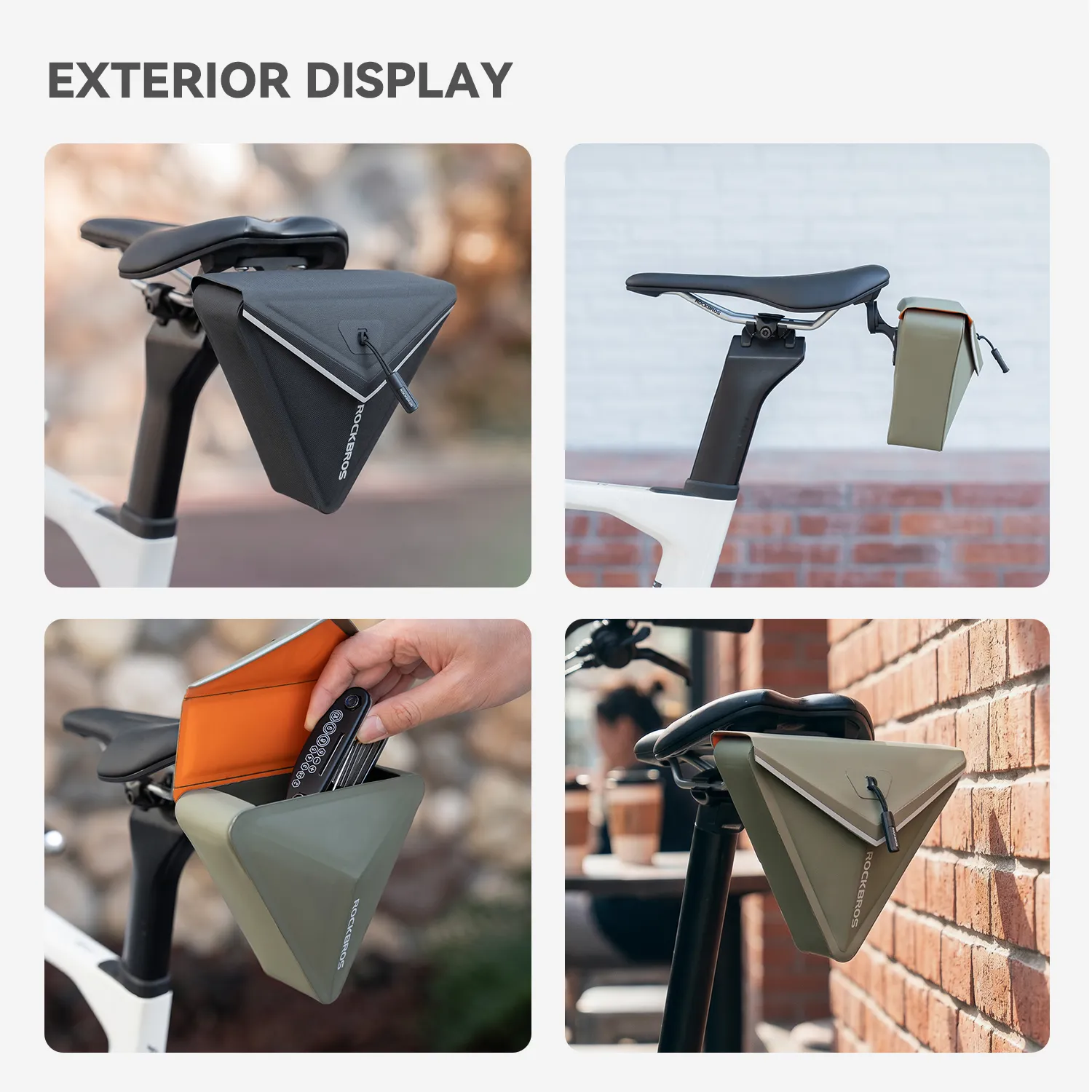 Magnetic Quick Release Bike Saddle Bag - Image 13