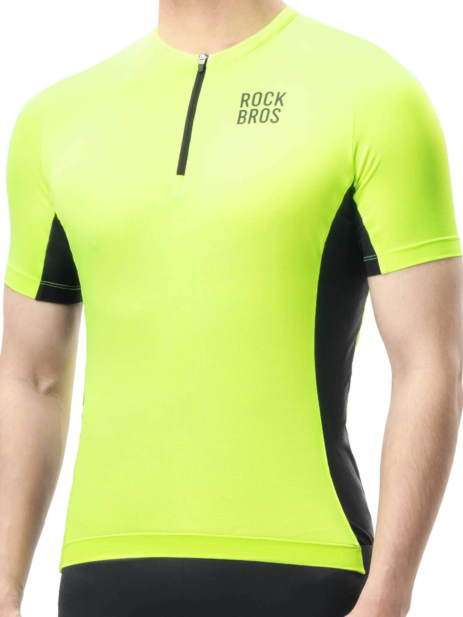 Men's AIKE Half-Zip Short-Sleeve Cycling Jersey - Image 2