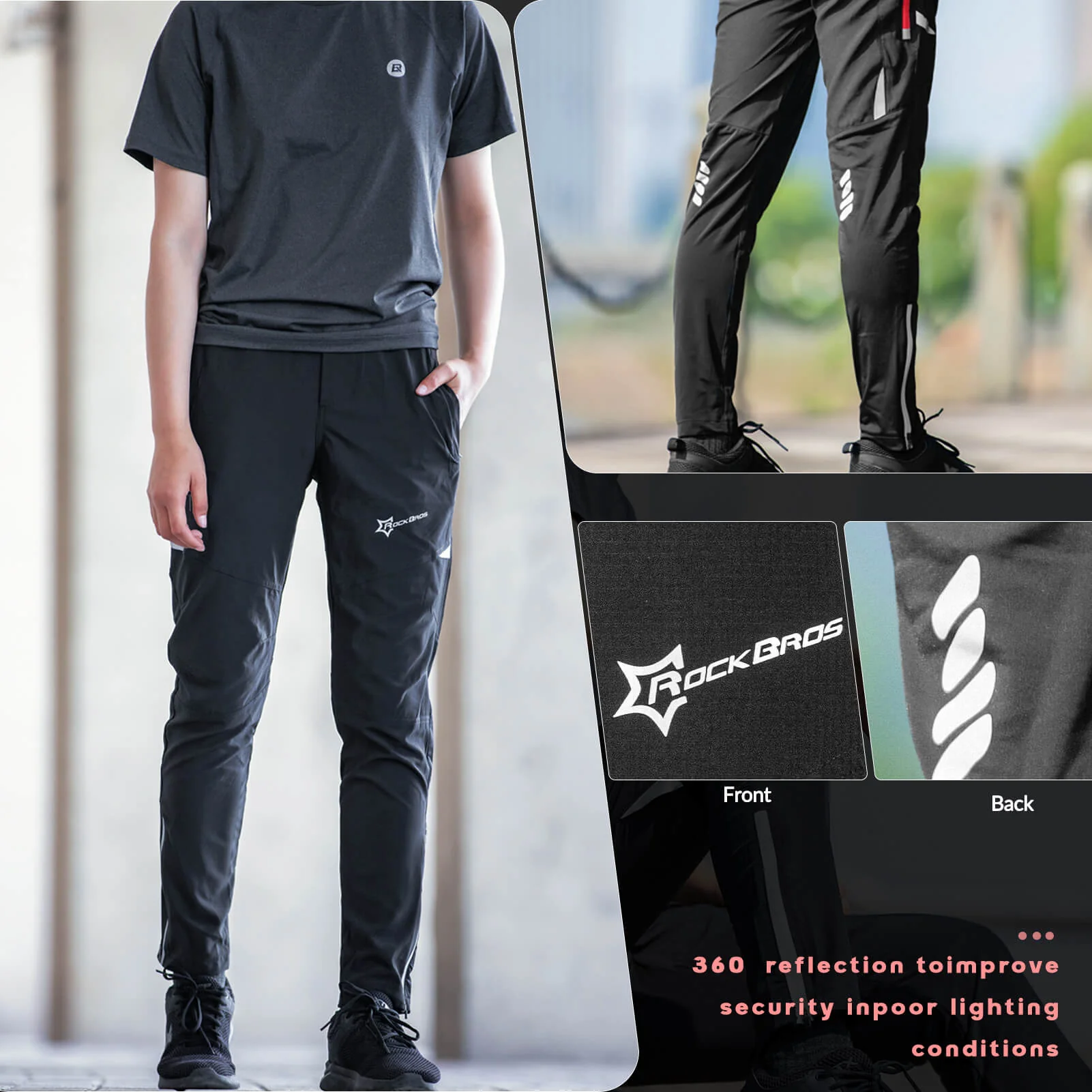 Men’s Breathable Cycling Pants High Stretch - Image 5