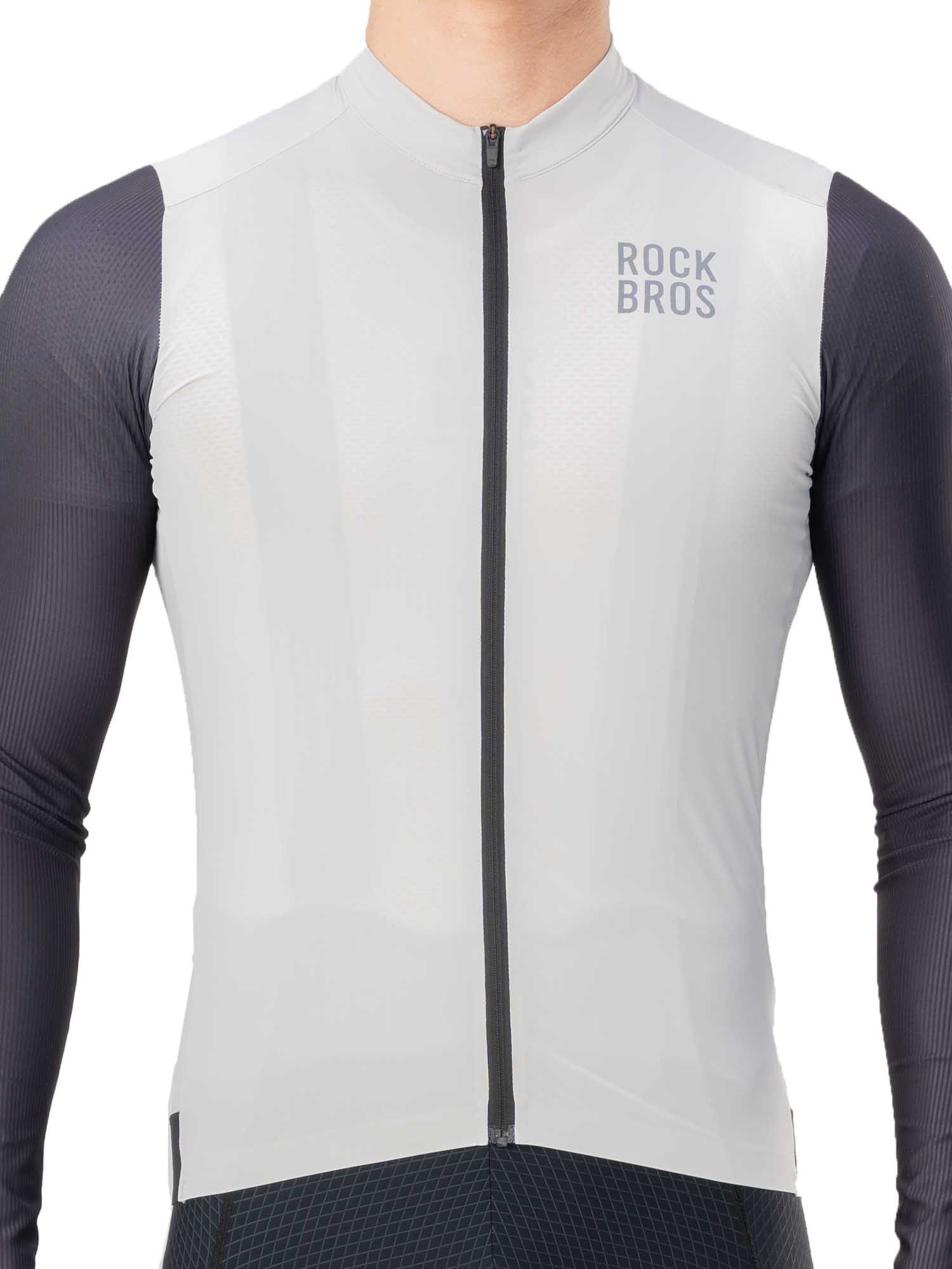Men's Breathable Long-Sleeve Cycling Jersey - Image 2
