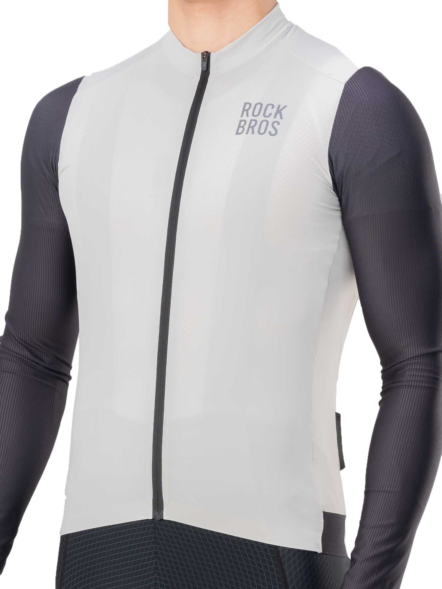 Men's Breathable Long-Sleeve Cycling Jersey - Image 3