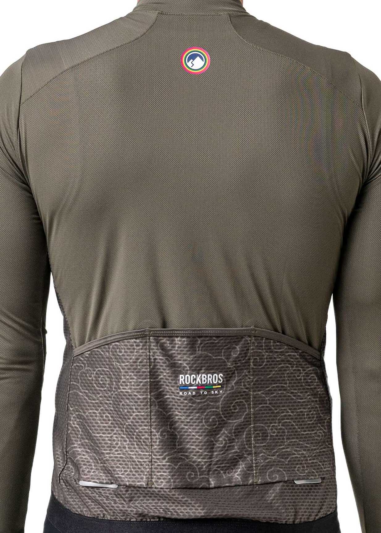 Men's ROAD TO SKY Long-Sleeve Cycling Jersey - Image 10