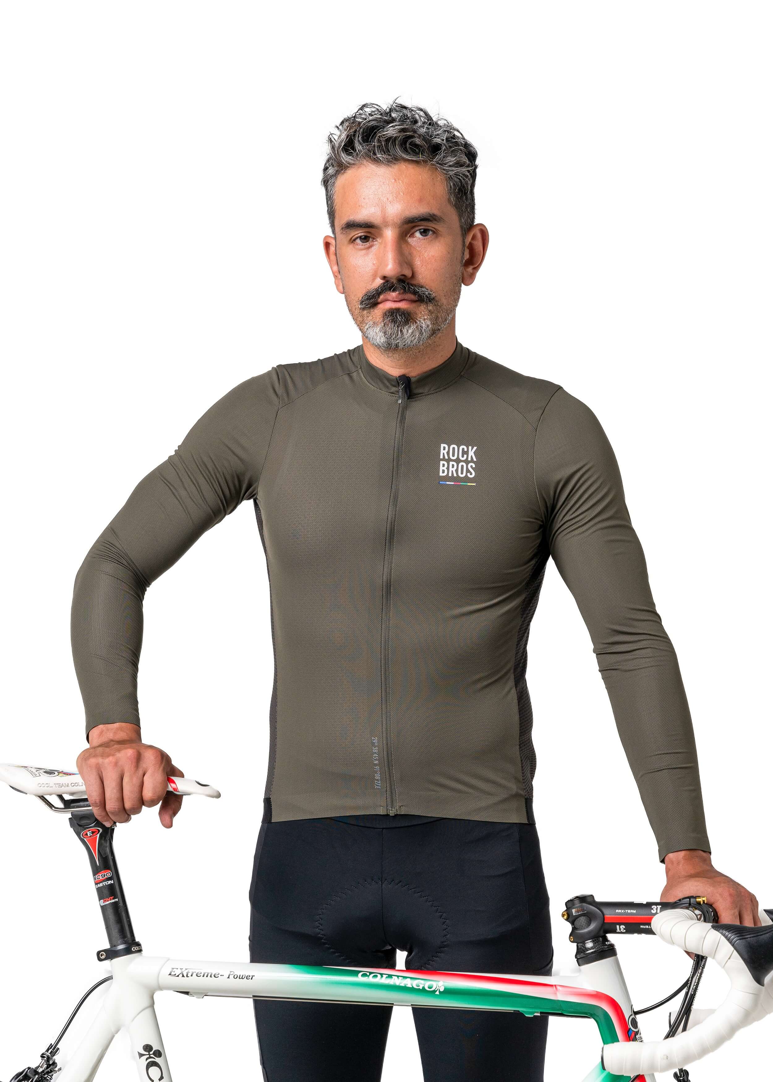 Men's ROAD TO SKY Long-Sleeve Cycling Jersey - Image 9