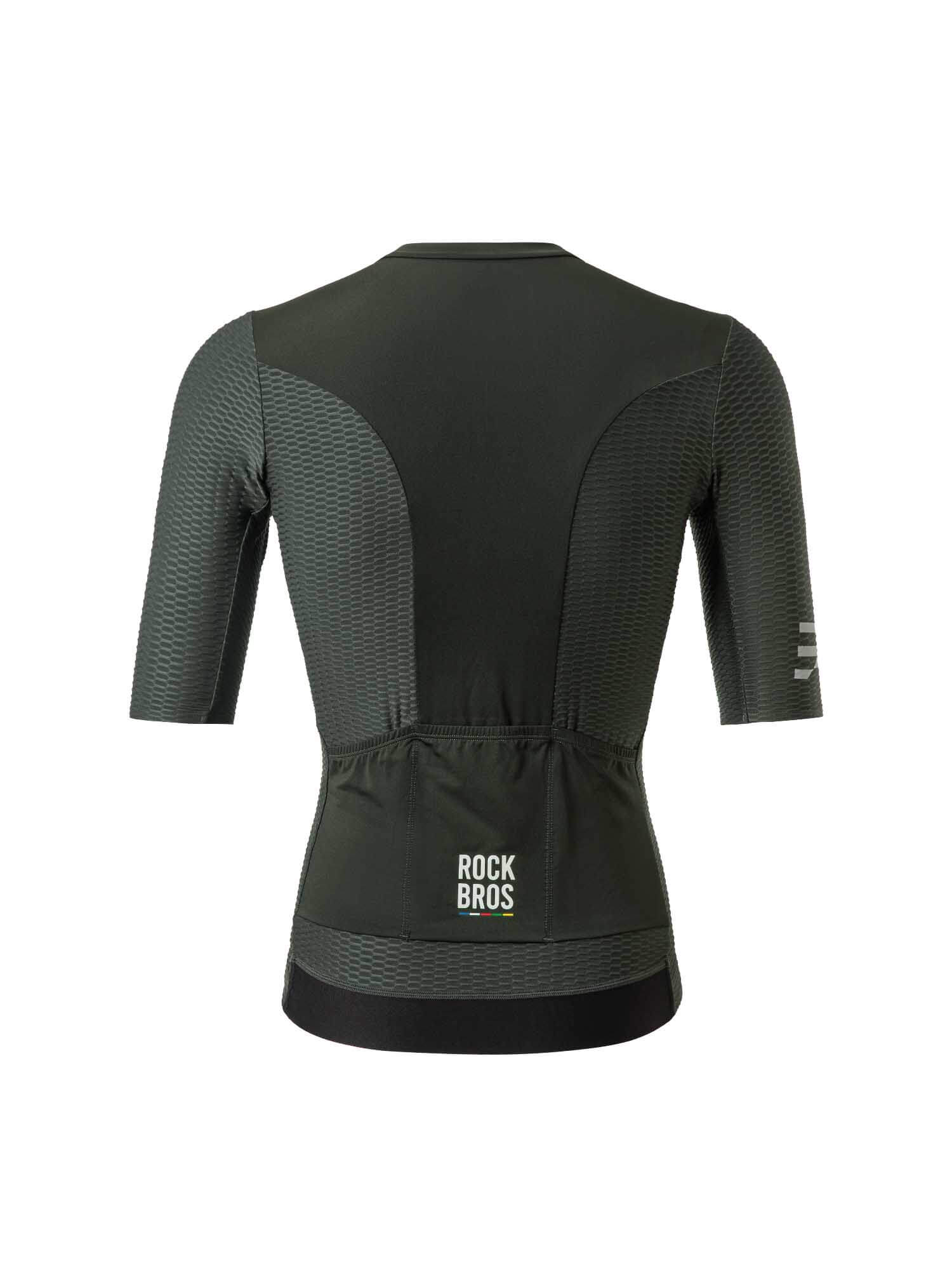 Men's ROAD-TO-SKY Quick-Dry Short-Sleeve Cycling Jersey - Image 2