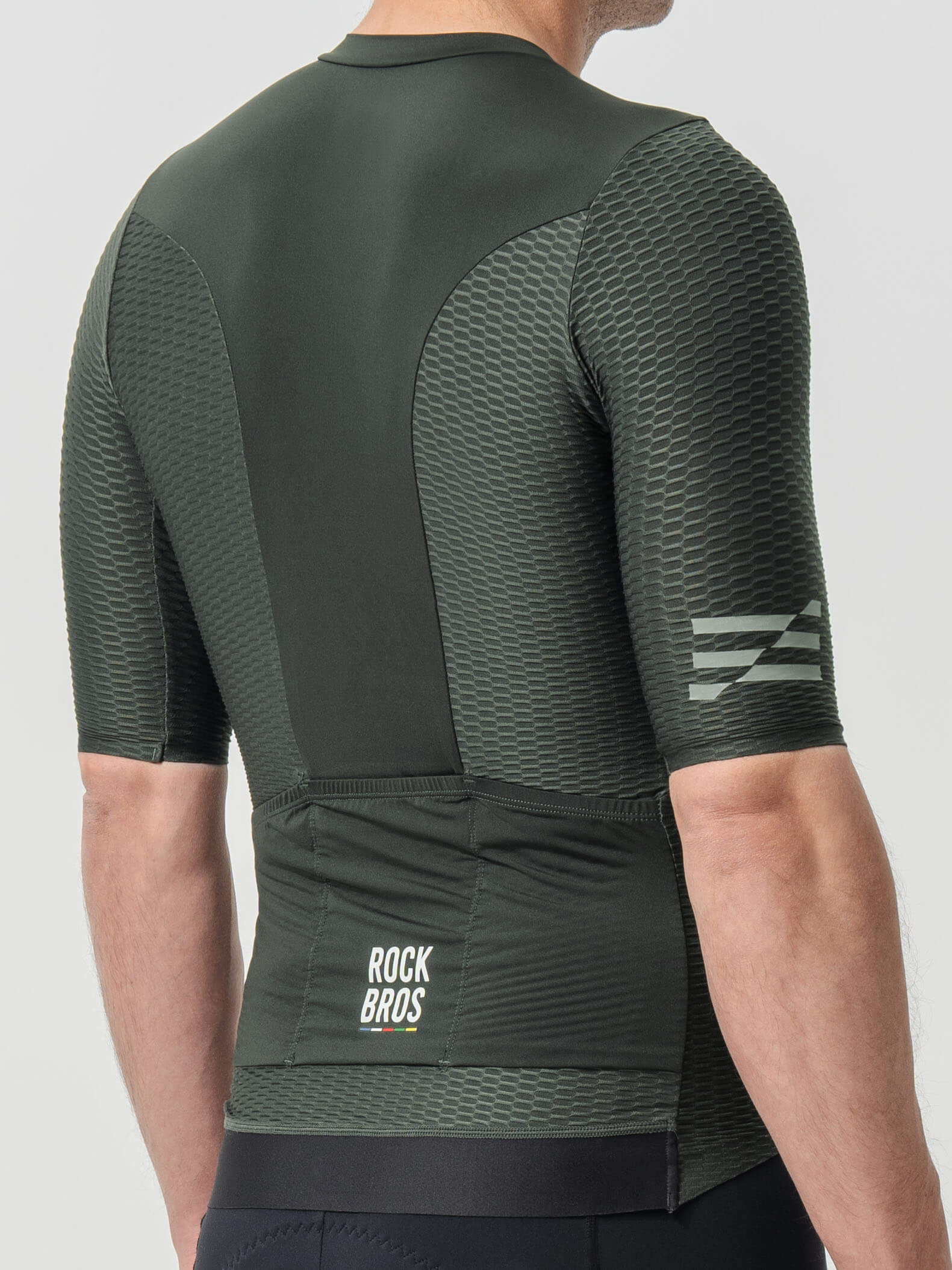 Men's ROAD-TO-SKY Quick-Dry Short-Sleeve Cycling Jersey - Image 5