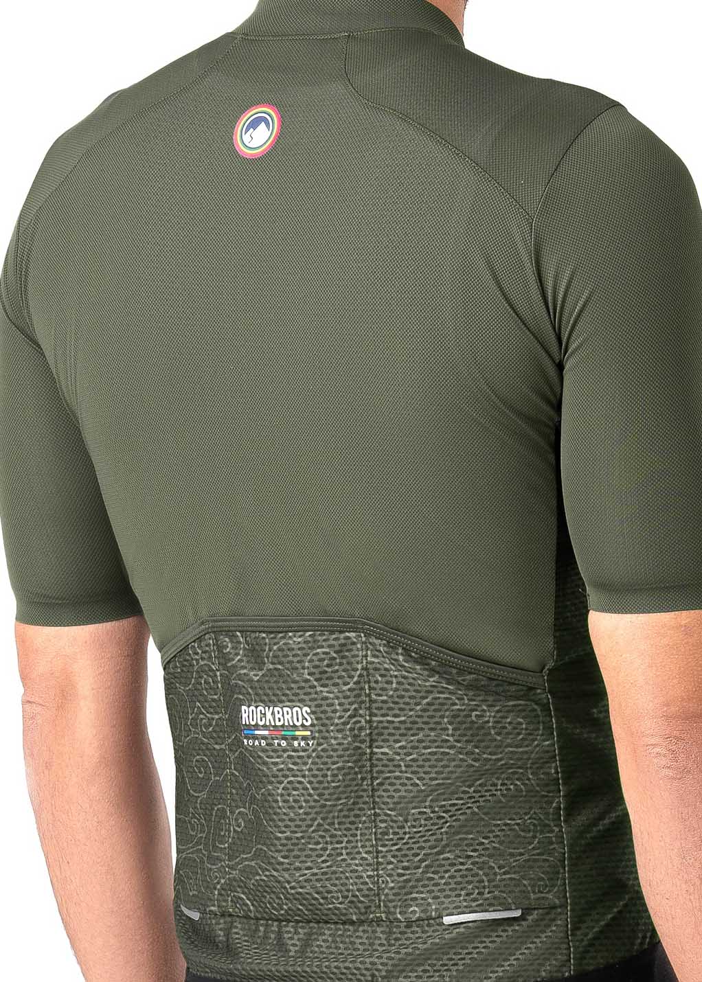 Men's ROAD TO SKY Short-Sleeve Cycling Jersey - Image 10